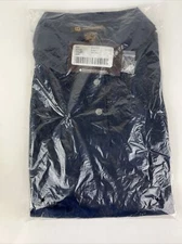 Harriton Womens Short Sleeve Snap Wicks Moisture Polyester Polo Shirt M345W Navy