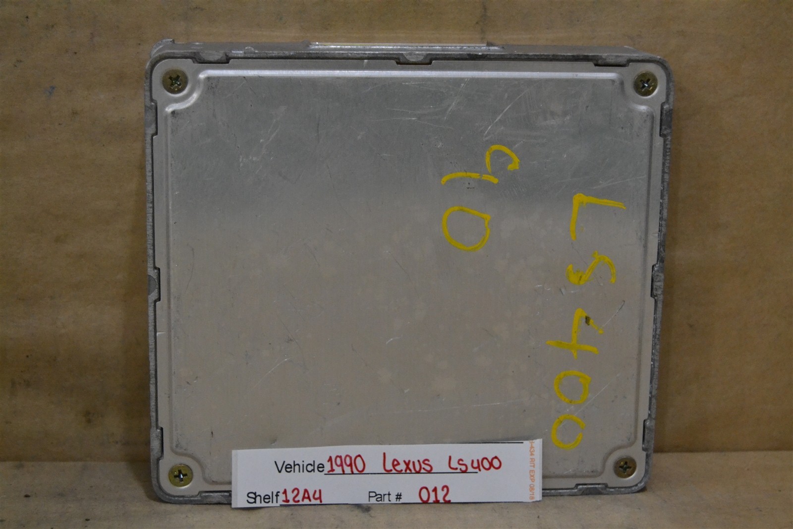 8917050011 Lexus LS400 LS 400 1990-1992 SRS Control Module 012 12A4 | eBay