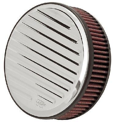 RK-3913 K&N Intake fit H/D SPORTSTER FILTER KIT, ROUND GROOVED - Picture 1 of 2