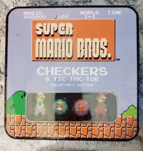 CHECKERS & TIC TAC TOE: Super Mario™ – The Op Games