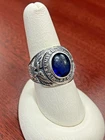 Vintage United States Air Force Sterling Silver Ring Sz 9.25, Free Shipping