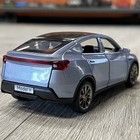 1:32 Tesla Model Y Diecast Car – Alloy Electric SUV w/ Sound Light Pull-Back Toy