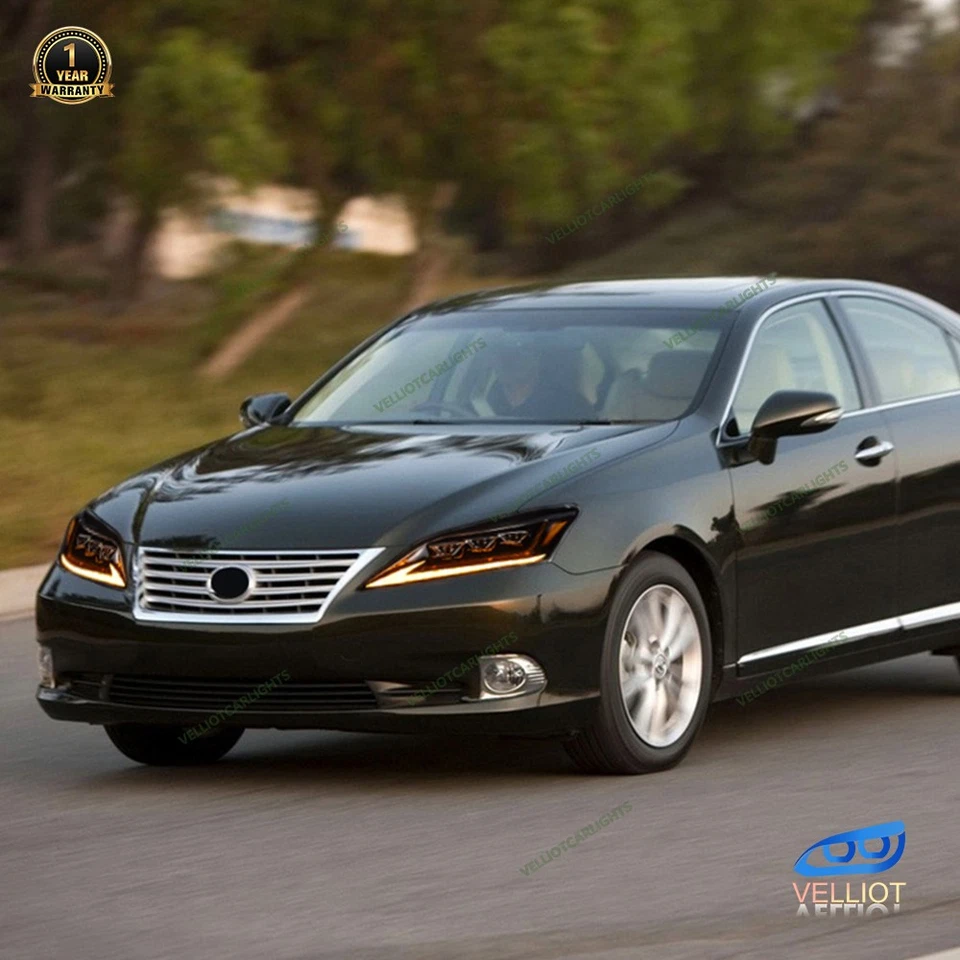 LED Triple Headlights Headlamps For LEXUS ES350 ES240 2006-2012 Retrofit Foto 4 de 4