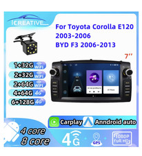 Android Car Radio 7" CarPlay GPS for Toyota Corolla 2003-2006 BYD F3