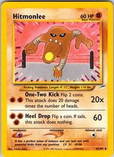 Hitmonlee 042/105 Neo Destiny Pokemon NM Unlimited