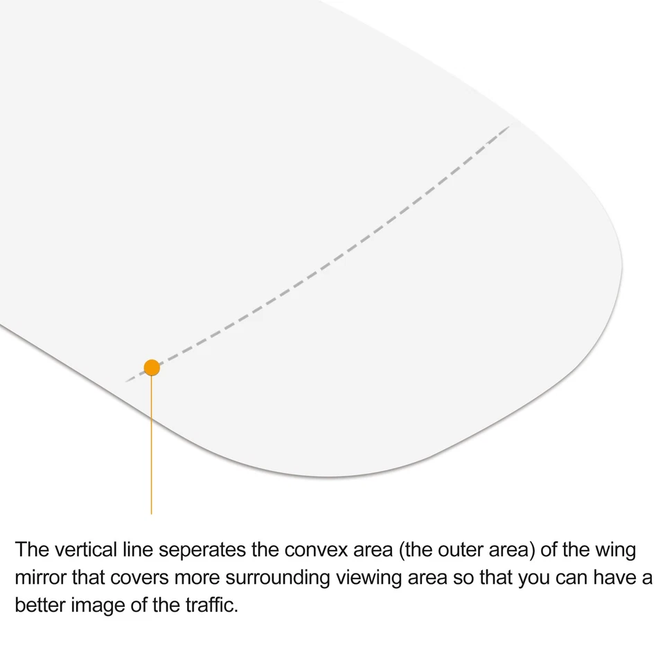 Pack de 1 Espejo Retrovisor Cristal Lado Derecho BMW M5 M6 2006-2009 Coche Foto 4 de 4