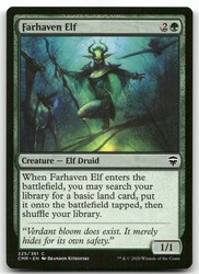 Farhaven Elf 225/361 Commander Legends