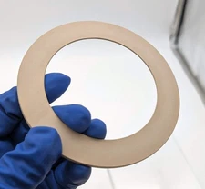 DeZurik 1221644 PTFE Valve Seat Replacement 3.15" ID 4.48" OD 0.67" W 0.143" T