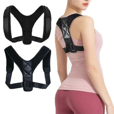 Adjustable Posture Corrector Back Shoulder Support Correct Brace Belt Men Women