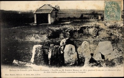 Ak Fère en Tardenois Aisne, Dolmen de Caranda - 2999253