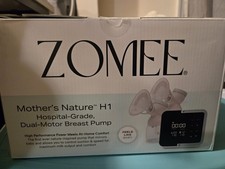 Zomee Mother's Nature H1 Hospital-Grade Dual Motor Breast Pump