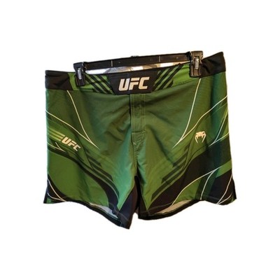Venum UFC MMA Shorts Men's XXL Green Black 6