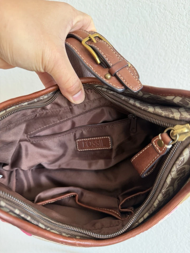 Fossil Colorful Patchwork Shoulder Bag - Image 3 of 4