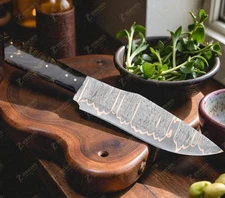 Custom made Handmade CU-MAI chef knife / Kitchen Knife / Copper Damascus Knife