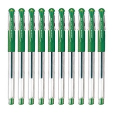 Uni-Ball Signo Snap Cap Gel Ink Ballpoint Pen, 0.38mm Extra Fine Point, Green...