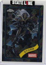2025 Topps Marvel Comics Chrome Sapphire Storm Black Sapphire 1/10 #95