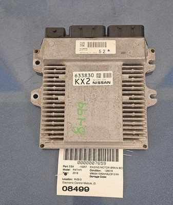 2018-2019 NISSAN PATHFINDER 3.5L FWD Engine Control Module ECM