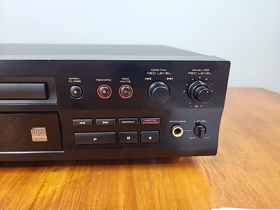 Pioneer PDR-509 Compact Disc CD Recorder No Remote Disc Tray Error Parts Repair* - Image 4 of 4