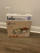Bella Compact Dual Temp Griddle Nonstick Oven Indoor Cooking Appliance 10X20