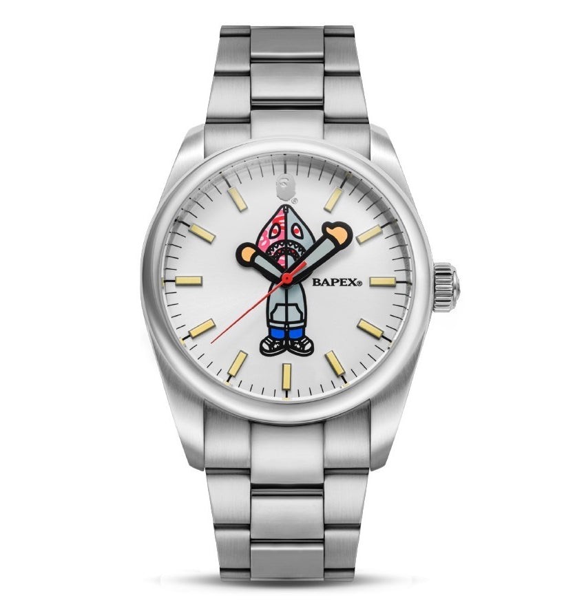 A BATHING APE TYPE 7 BAPEX SHARK SEIJIN 1L80187301 Silver/Black | eBay