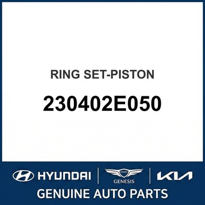 2012-2016 Kia Forte Ringsatz - Kolben OEM Neu 230402E050