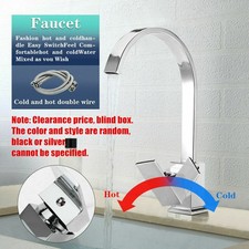 Clearance Price | Kitchen Sink Mixer Taps Swivel Spout Single Lever Mono Faucet