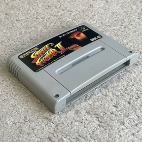 Street Fighter II Super Famicom SFC CAPCOM Japan Boxed Tested