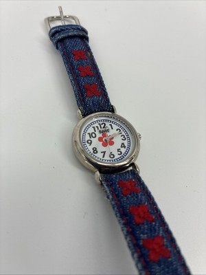 Vintage Brat Jean Denim Strap Watch