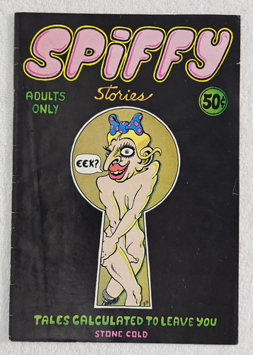 VTG Spiffy Stories No. 1 1969 1st Print Underground Comic Adult Keyhole Cover - Picture 1 of 9