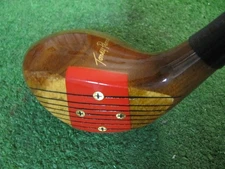 TONEY PENNA TP 810, OIL HARDENED PERSIMMON DRIVER, ALDILA HM 40 GRAPHITE SHAFT