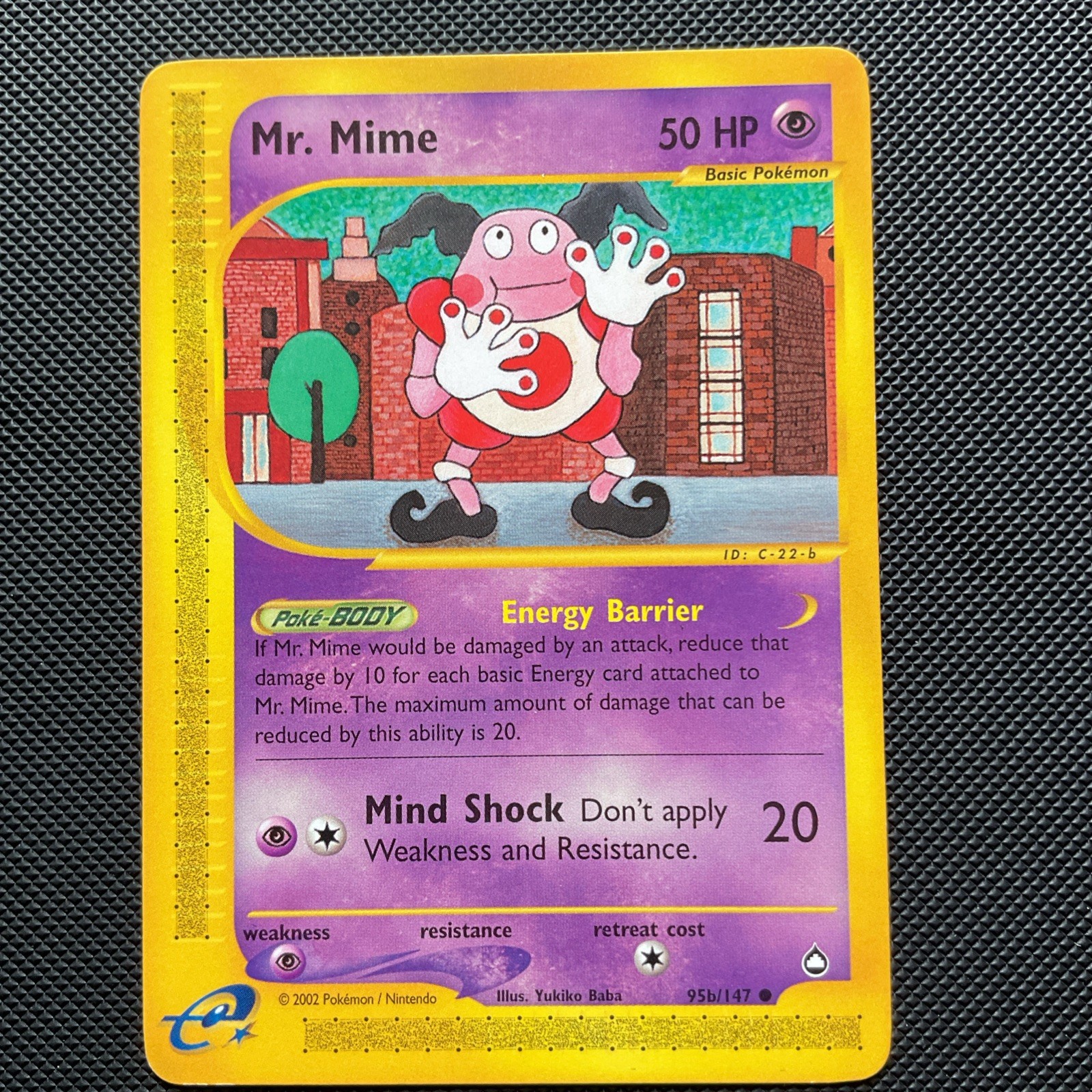 MR. MIME 95b/147 - 2002 POKEMON AQUAPOLIS - NM