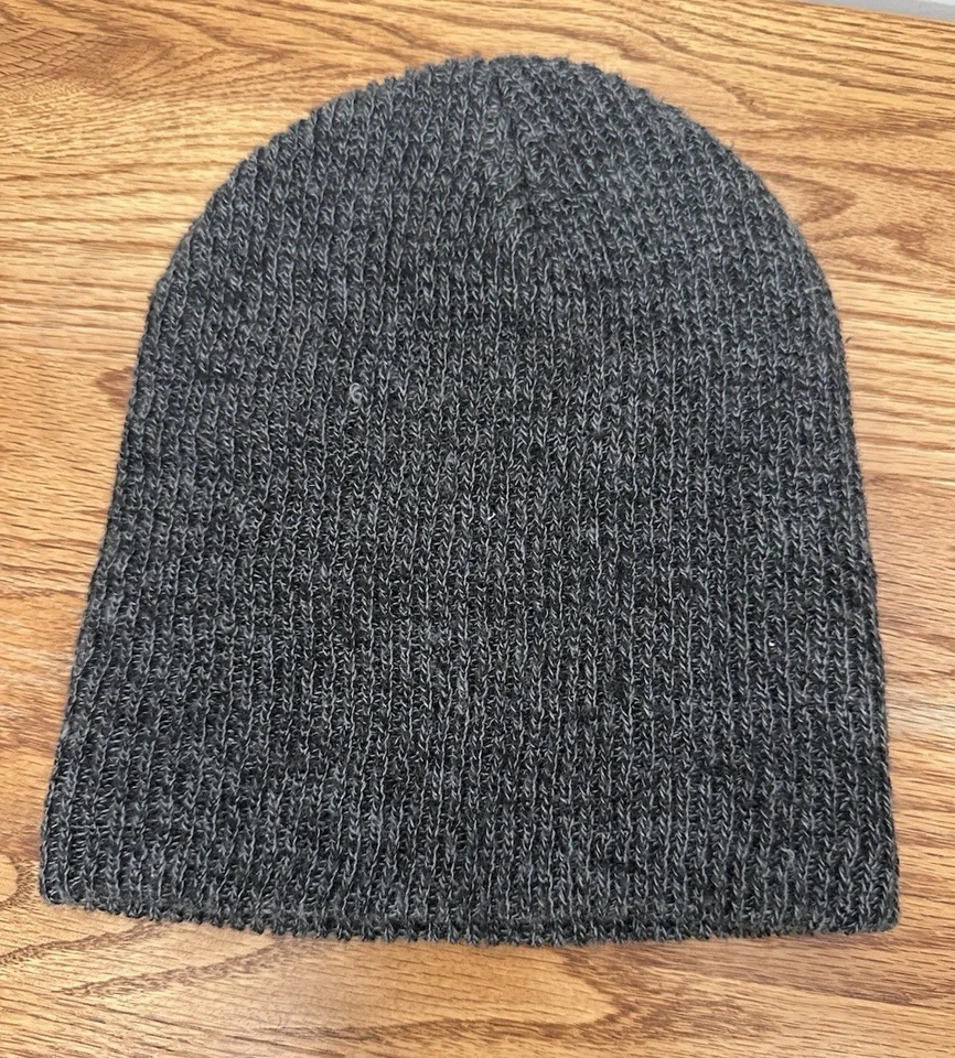 Neff Gorro Gorra Negro Blanco Acrílico Tejido Cálido Invierno Ropa de Calle Foto 2 de 3