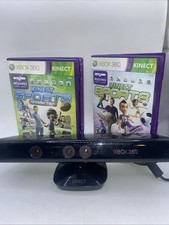 Microsoft Xbox 360 Kinect Sensor Bar with 2 Games Bundle