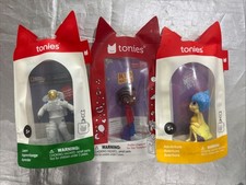 LOT OF 3 Audio figurine Tonie AUDIO PLAY  AUDIOBOOK w/ Songs 5 TONIES