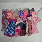 Barbie Doll Clothes Lot Assorted Dresses Vintage 80s 90s Modern Mixed