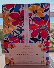 Floral Indoor/Outdoor Tablecloth-60x84 Oblong