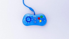 SNK NEOGEO Samurai Shodown Limited Edition Mini Console - Ukyo Tachibana Blue [R