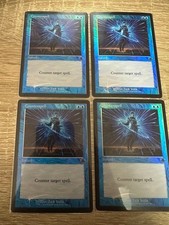 MTG Counter Spell Old Frame Foil 4er Set
