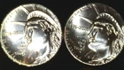 (2) 2026-D  Sesquicentennial Half  GEM-BU from Mint Roll #1