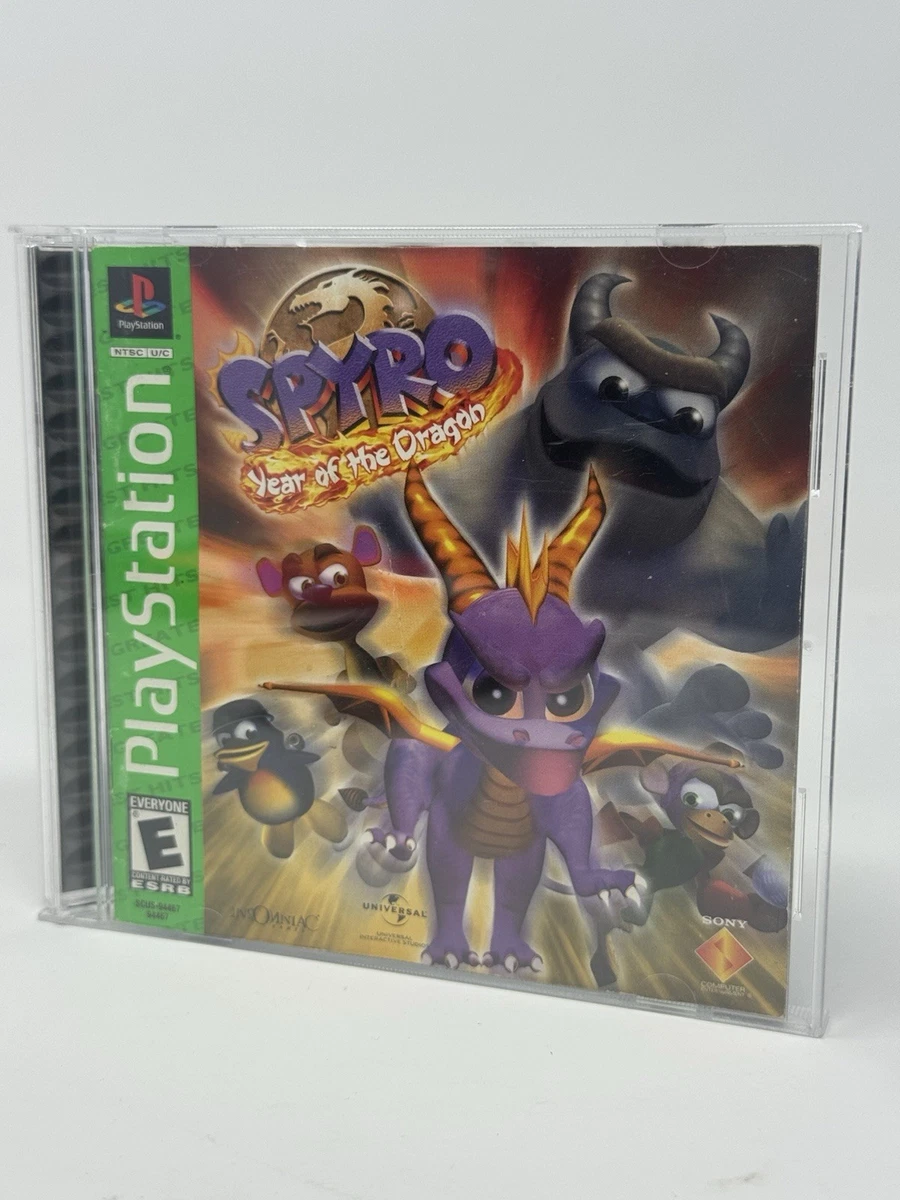 Jeu PS1 Spyro: Year Of The Dragon Version PAL - Disque Seul En Bon état