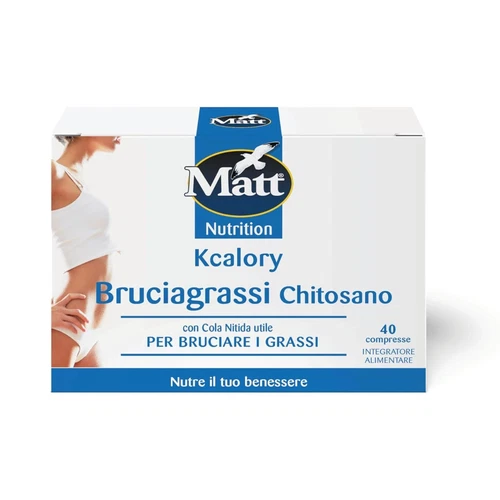 Matt, Kcalory Bruciagrassi Chitosano, Brucia Grassi a Base di Chitosano, (F1W) - Foto 1 di 1