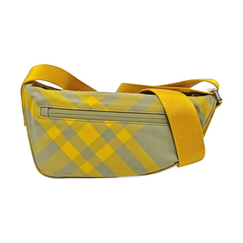 BURBERRY Crossbody bags Cloth Yellow Free Shipping | Duties Paid