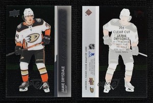 2021-22 Upper Deck Series 1 Young Guns Clear Cut Jamie Drysdale #205 Rookie RC