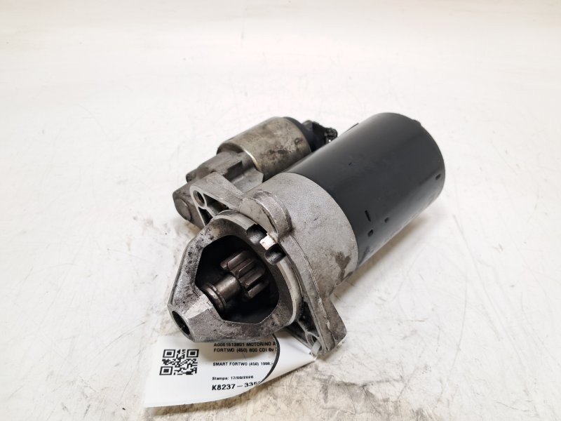 A0051513801 motorino di avviamento SMART FORTWO 450 brufpK8237-335609