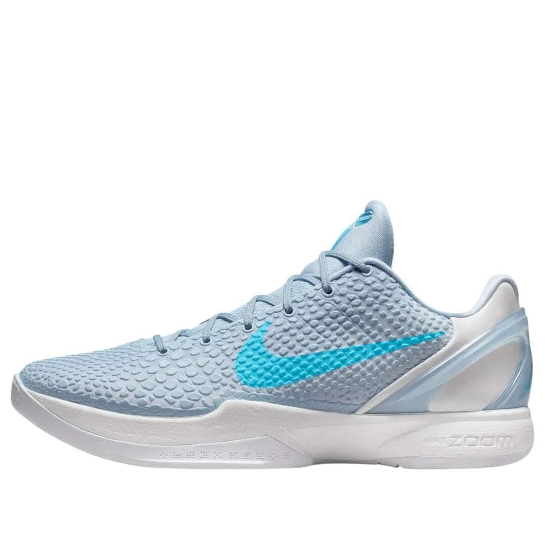 Nike Kobe バスケットボールシューズ グレー/ブルー Size 13.5 - Caitlin Clark x Nike Zoom Kobe 6 Protro Light Armory