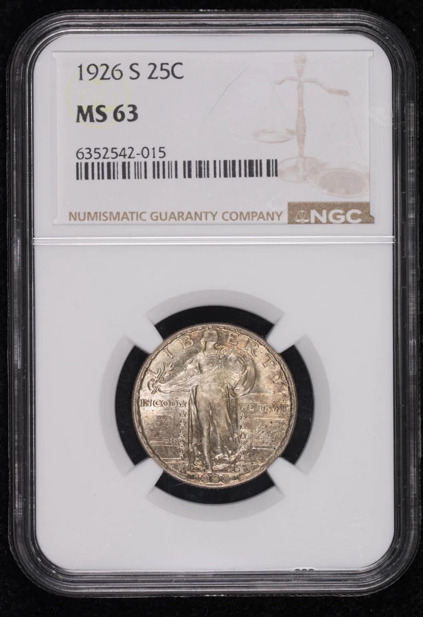 【NGC MS63FH】アメリカ 1930 リバティ 25セント銀貨 MS 63 Graded Standing Liberty US Quarters (1916-1930) for sale | eBay