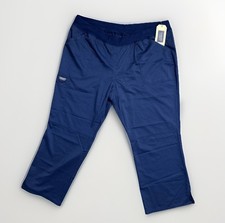 Cherokee Workwear Revolution Medical Scrub Pants Navy Blue 2XL Petite New W/tags
