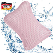 Badewannenkissen mit Saugn&auml;pfen f&uuml;r Nacken- und Kopfentspannung, ergonomisch, an