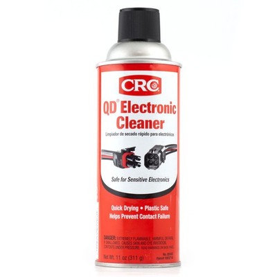 CRC Electronic Cleaner Spray,Quick Dry Aerosol for Sensitive Electronics, 11 oz.
