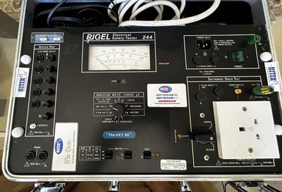 Rigel Modell 244 Elektrischer Sicherheitstester im Koffer